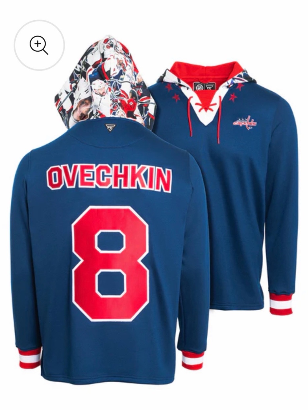 Washington Capitals NHL Hockey Pullover Hoodie